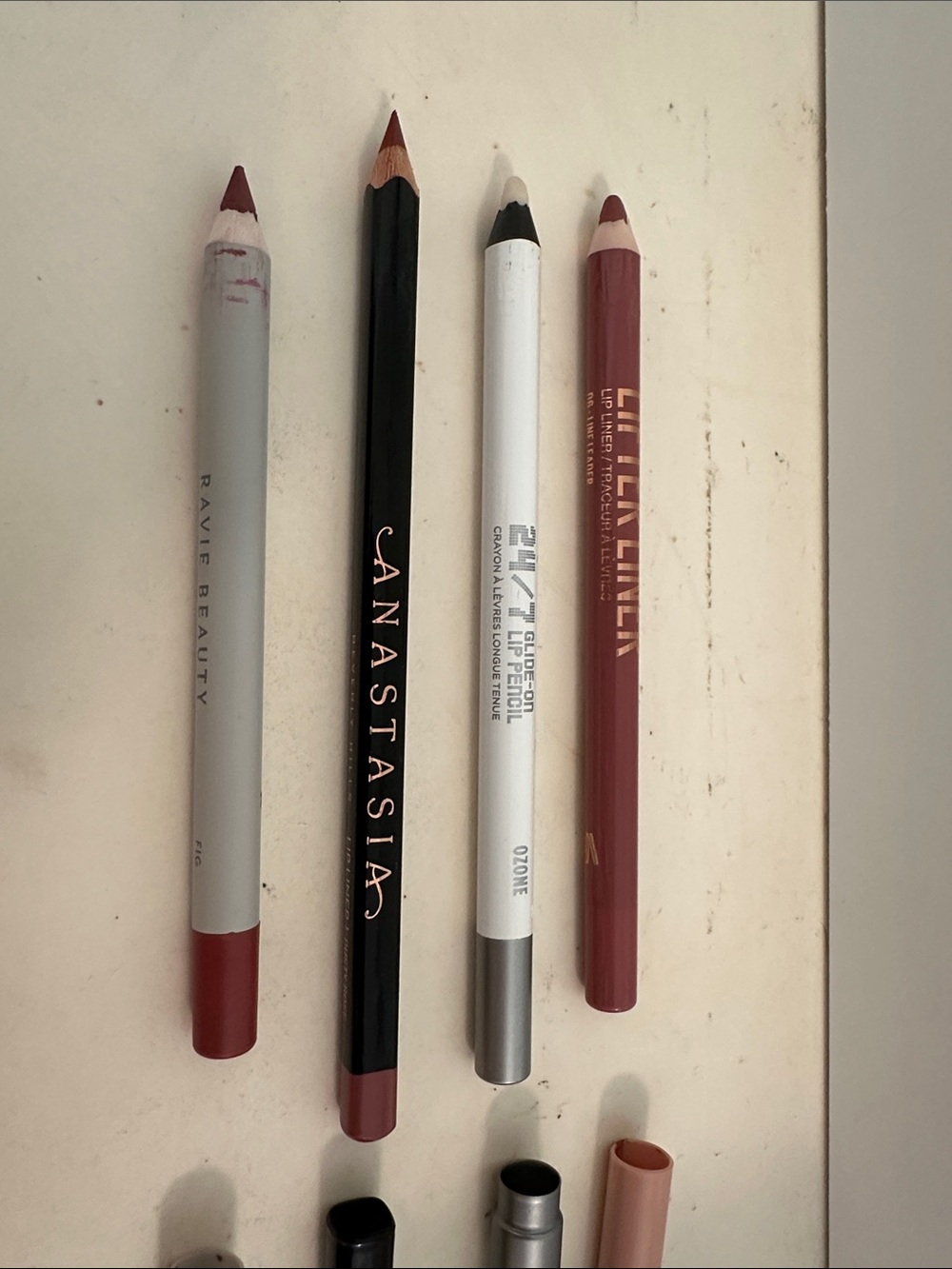 Lip Liners - Ravie Beauty, Anastasia Beverly Hills, Urban Decay, Maybelline